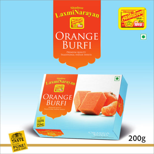 Orange Burfi (200 gm)