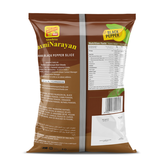 Banana Slices – Black Pepper (150 GM)