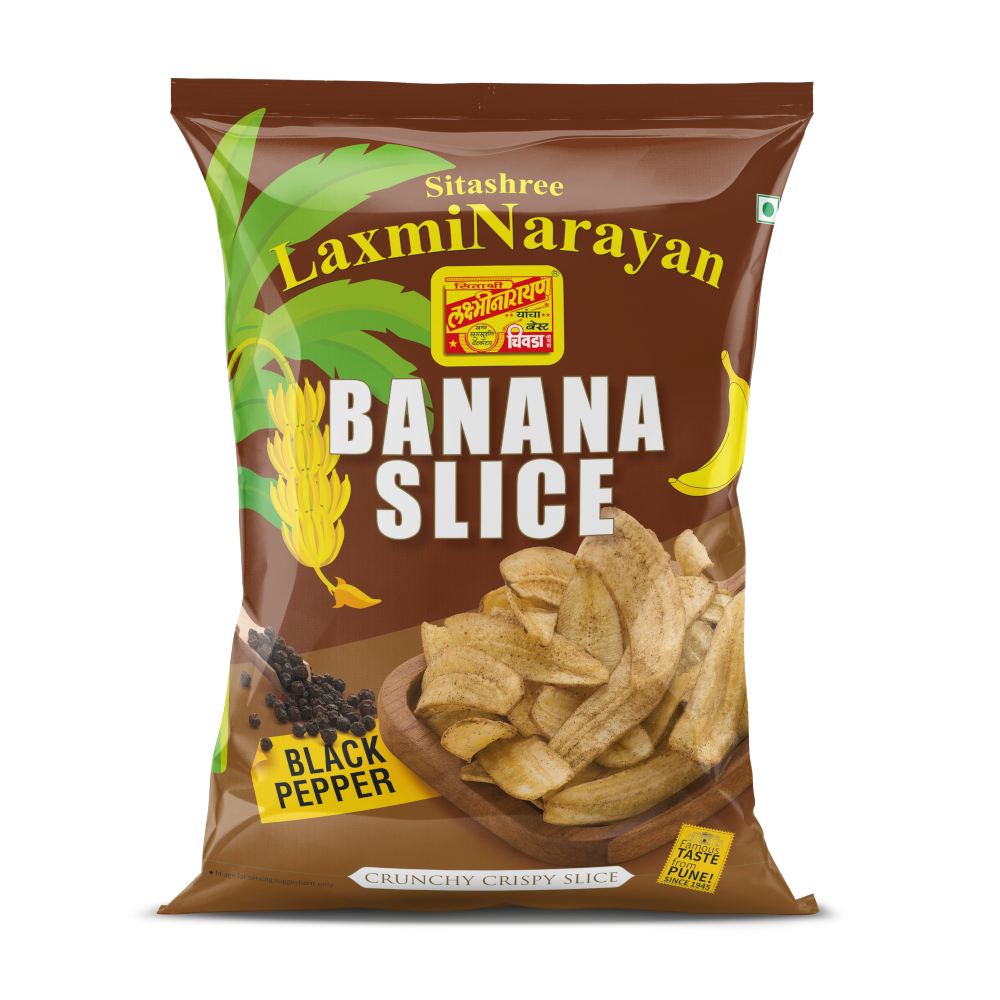 Banana Slices – Black Pepper (150 GM)