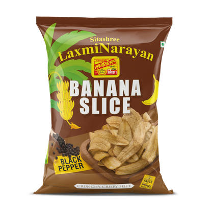 Banana Slices – Black Pepper (150 GM)